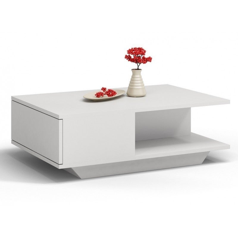 Stolik Kawowy Topeshop / Ława Denver Biały Mat 90x60x42 cm 1 szt.