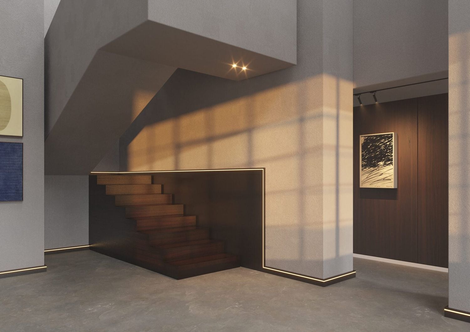 Plinthe NMC WALLSTYL IL11 BLACK Moulure décorative Moulure en stuc Éclairage indirect - 9