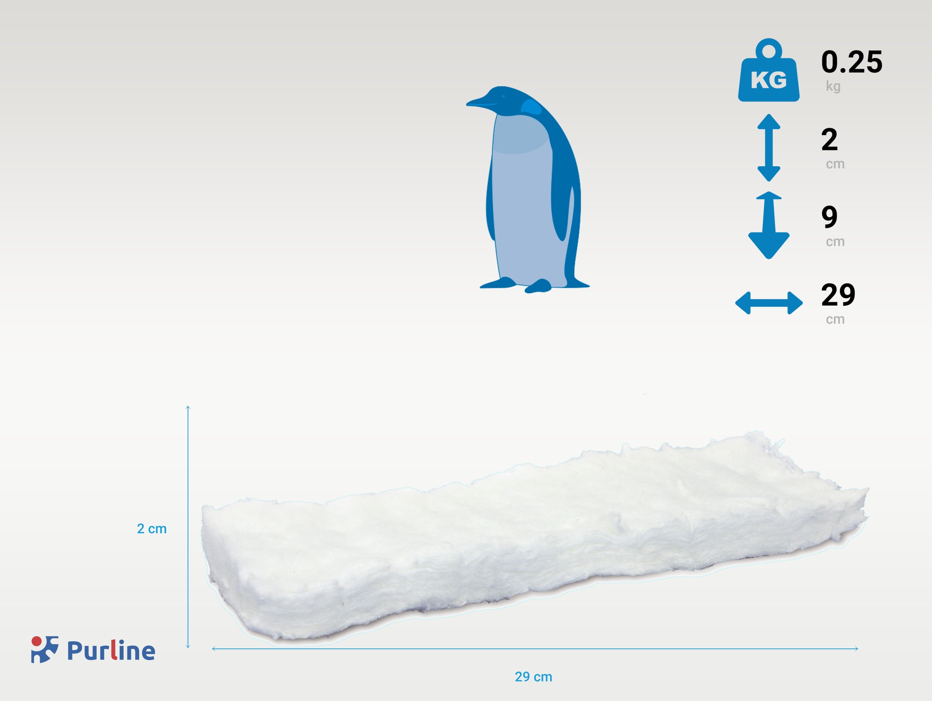 Fibre céramique 29x9cm pour cheminées à l'éthanol - 3