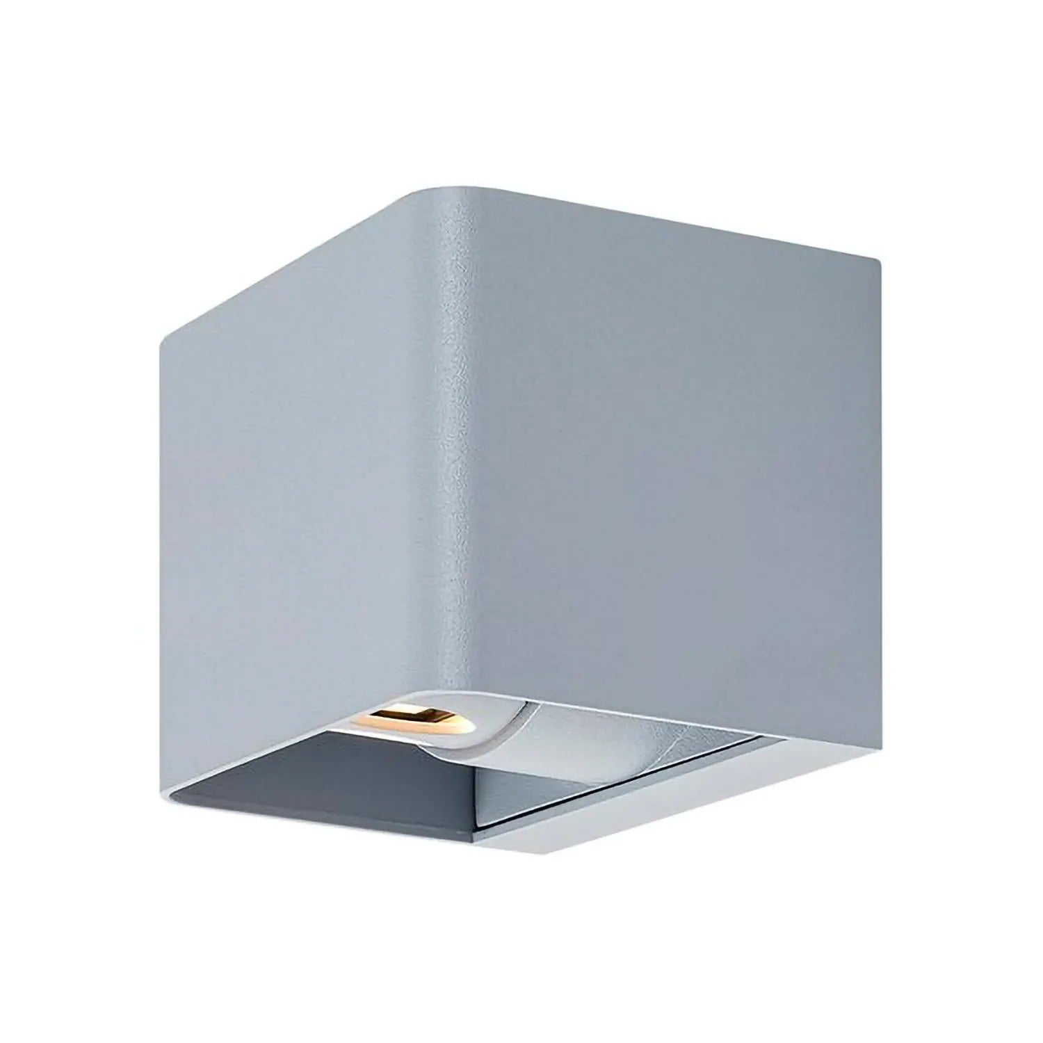 Kinkiet zewnętrzny HALLSTATT LED 10W Ciepła biel 360lm popielaty wym: 8x10x8 cm IP54 Rabalux