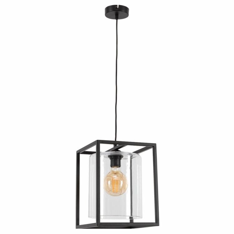Lampa wisząca QUADRATUS czarna