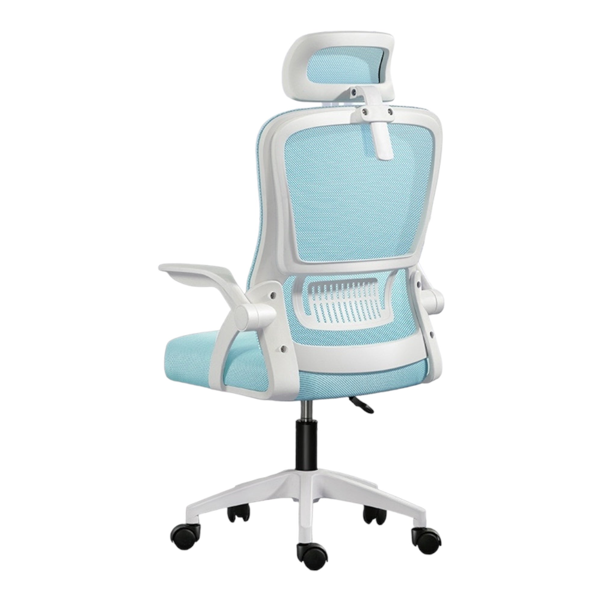 HOMCOM Silla De Oficina Ergonómica, Silla De Escritorio Con Respaldo