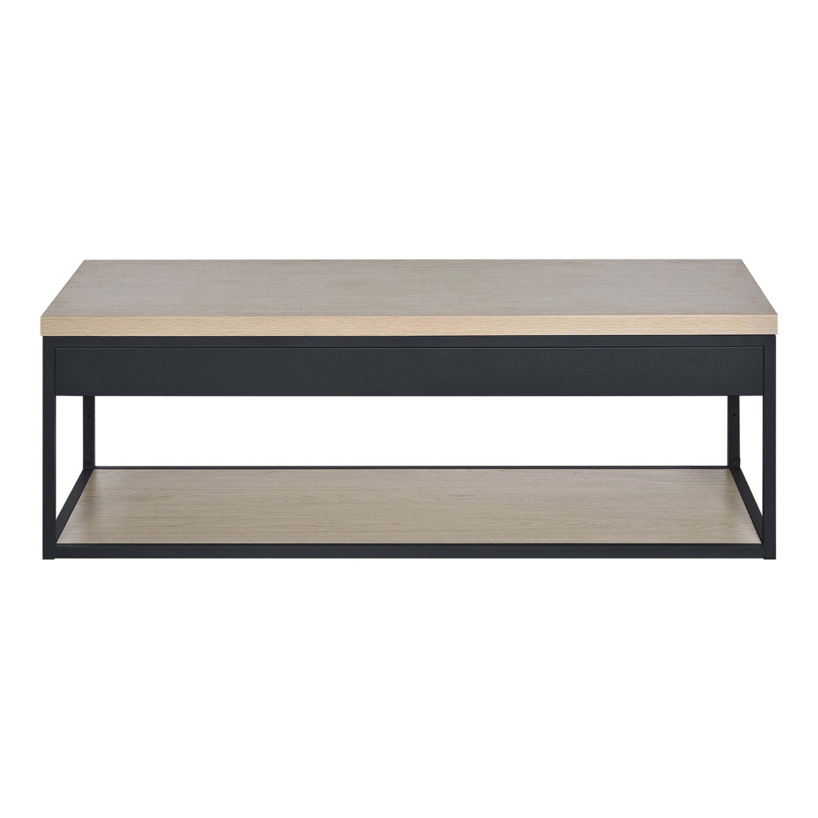 Meuble de salle de bain en métal et bois avec plan 120cm WILL - 2