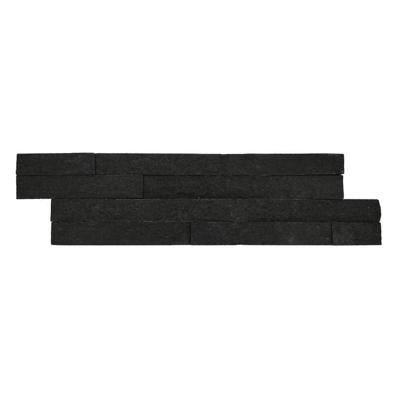 Parement pierre naturelle 0,468 m2 Quartz noir - 3