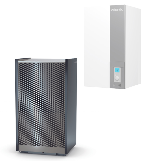 Ensemble Pompe à chaleur Air / Eau Monobloc IXTRA M 12 Monophasé - ATLANTIC - ATLIXTRAM12M