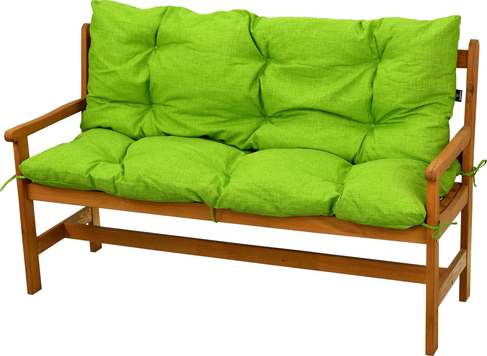 Poduszka na ławkę ogrodową AMPO 140 cm limonka 1 szt. - 4