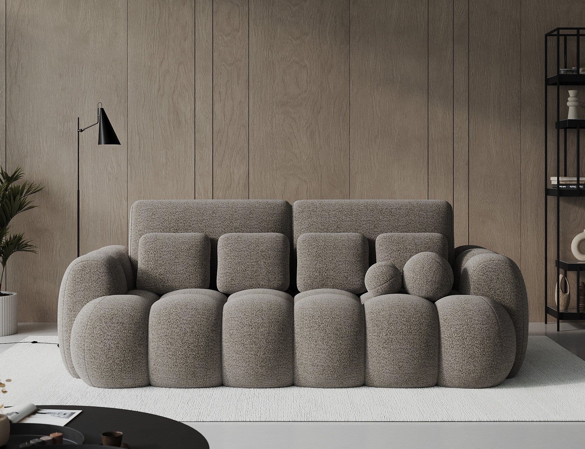 Canapé design COCOON – Le confort moderne au service de votre quotidien-Marron - 6