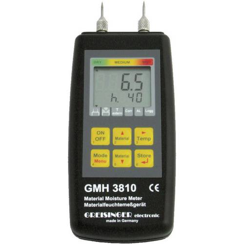 Humidimètre Pour Matériaux Basetech FM-10 - Mesure Non Invasive 0.1-99.9%, Pour Bois Et Matériaux De Construction - 5