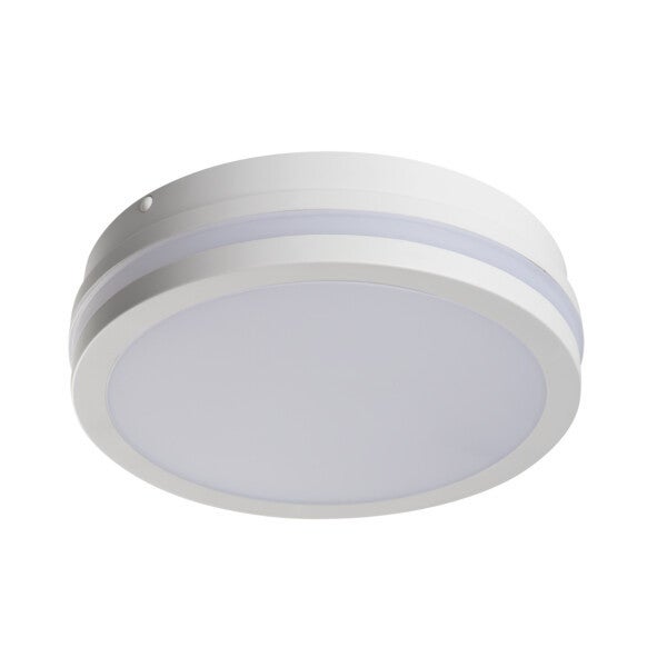 Plafon okrągły BENO LED 30W Odcienie bieli 2080lm biały wym:5,7x22x22cm IP65 Kanlux