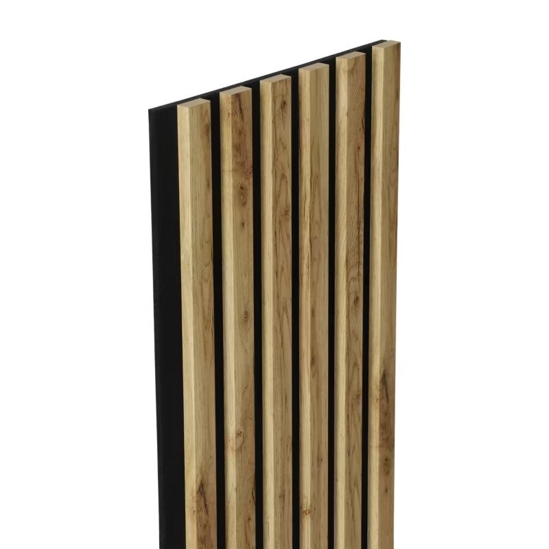 Panel lamelowy na czarnym filcu Max-Stone DĄB WOTAN 265x30cm 6L 1 szt.