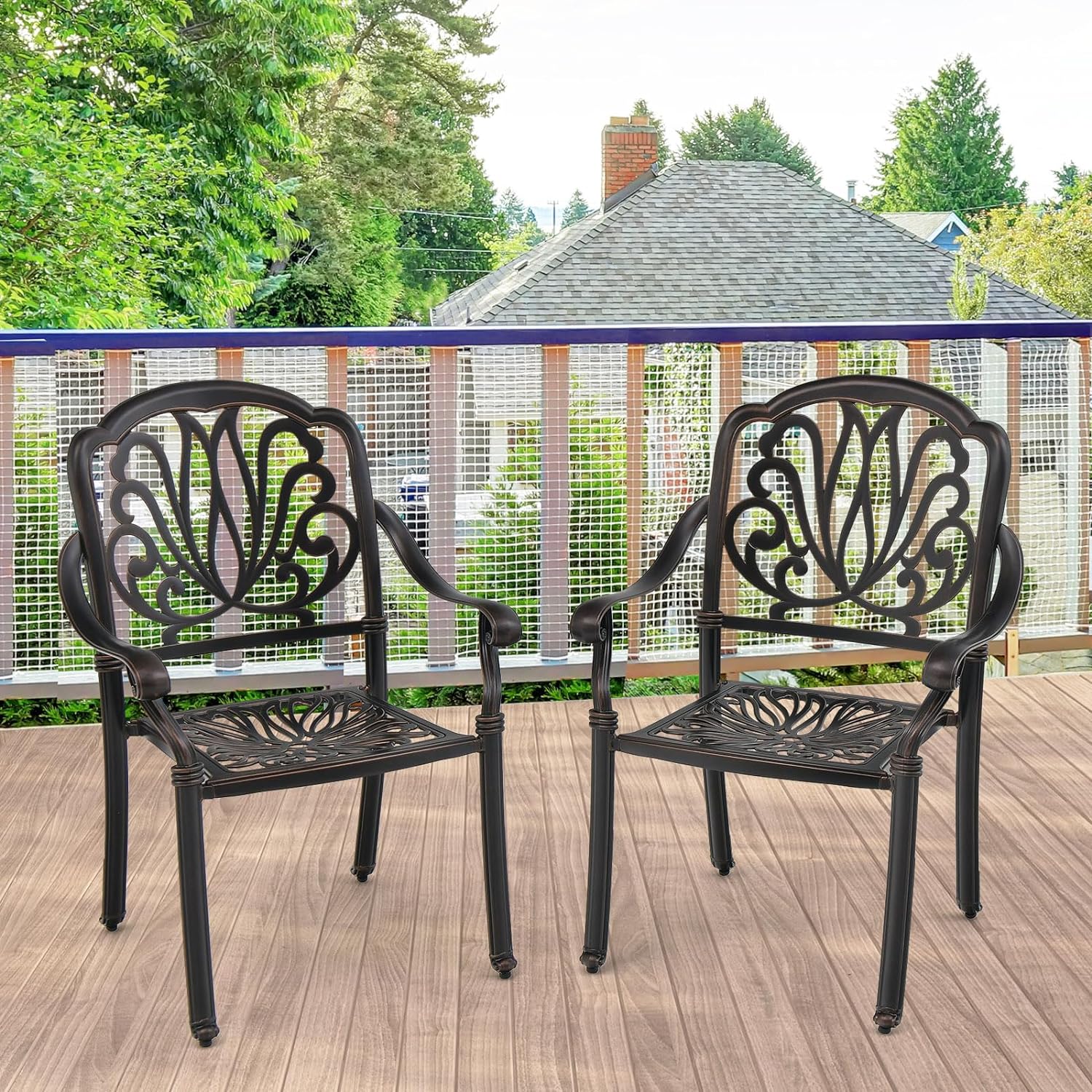 Juego De 2 Sillas De Comedor Wilma Gris