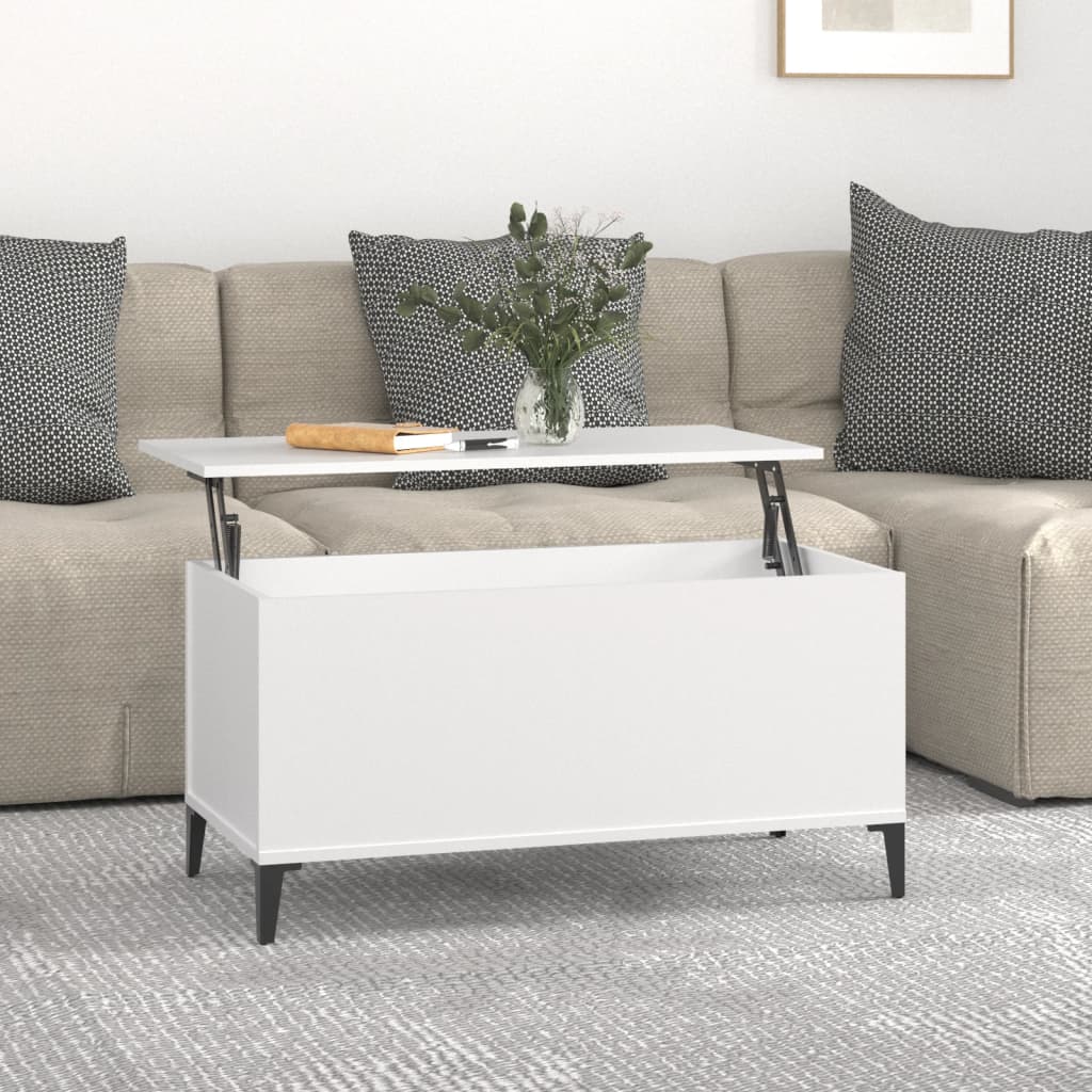Tavolino Salotto Grigio Cemento 60x44,5x45 cm Legno Multistrato vidaXL
