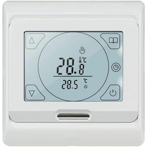 Prise Thermostat Connectée 16A 230V - Télécommande Sans Fil, Contrôle Température 0-70°C, Idéale Chauffage Et Climatisation