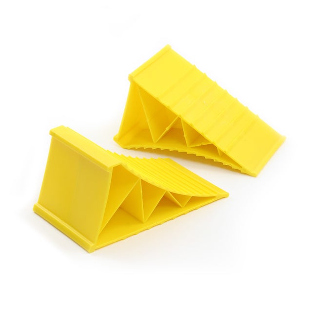 8pk cales de roue Sécurité Voiture caravane remorque blocs de coin box
