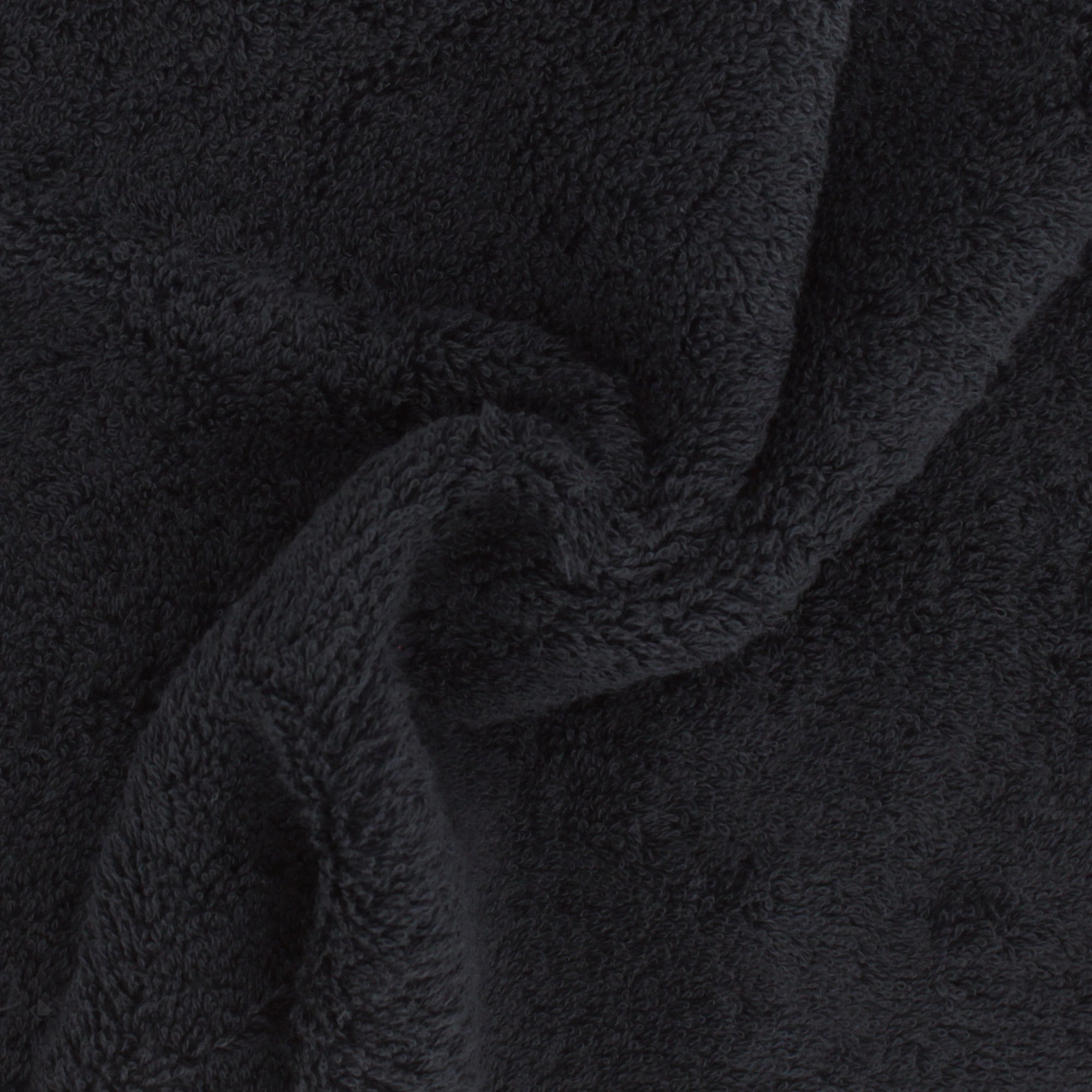 Drap de bain 100x150 cm PURE Noir 550 g/m2 - 4