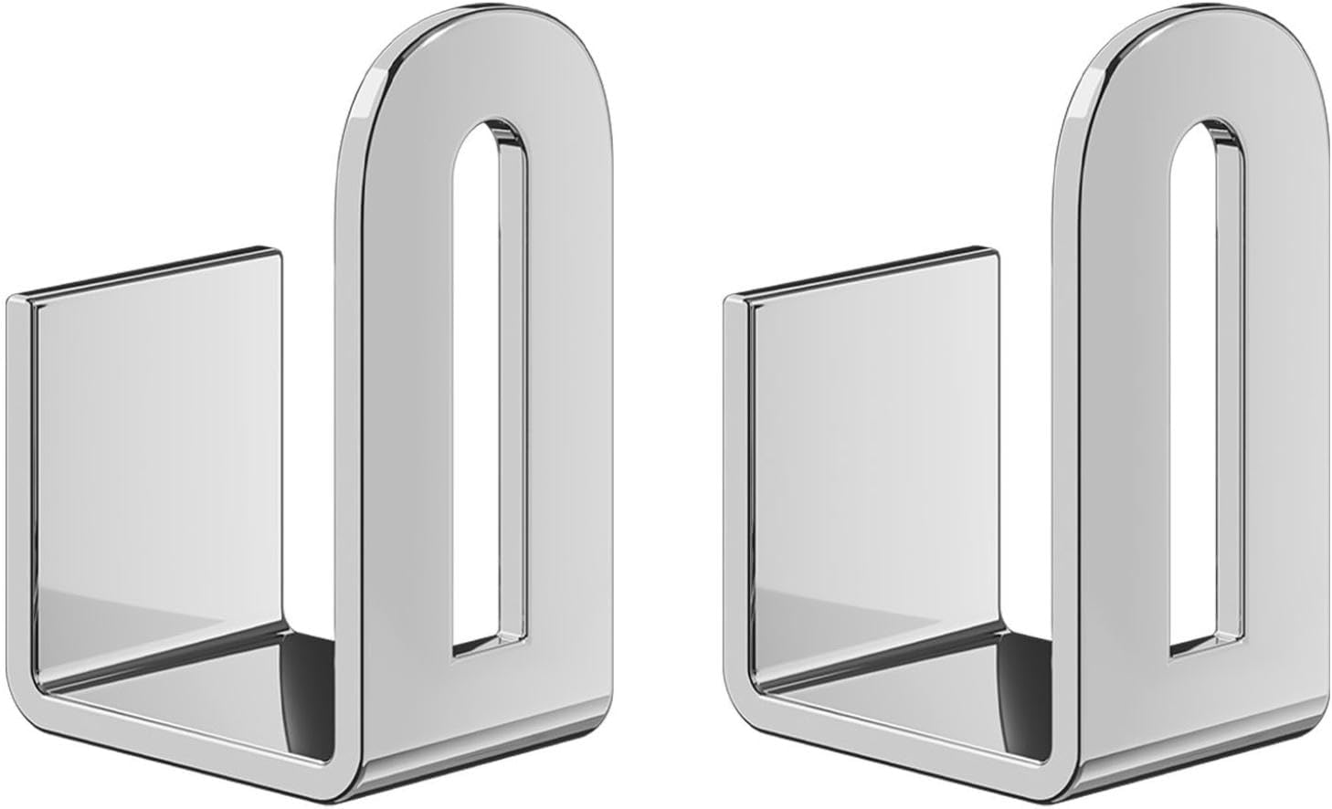 Uniwersalne wsparcie dla pokrywek garnków, odporne na rdzę, odpowiednie do drzwi i ścian szafek, blok na noże (srebrny), zestaw 2 szt.