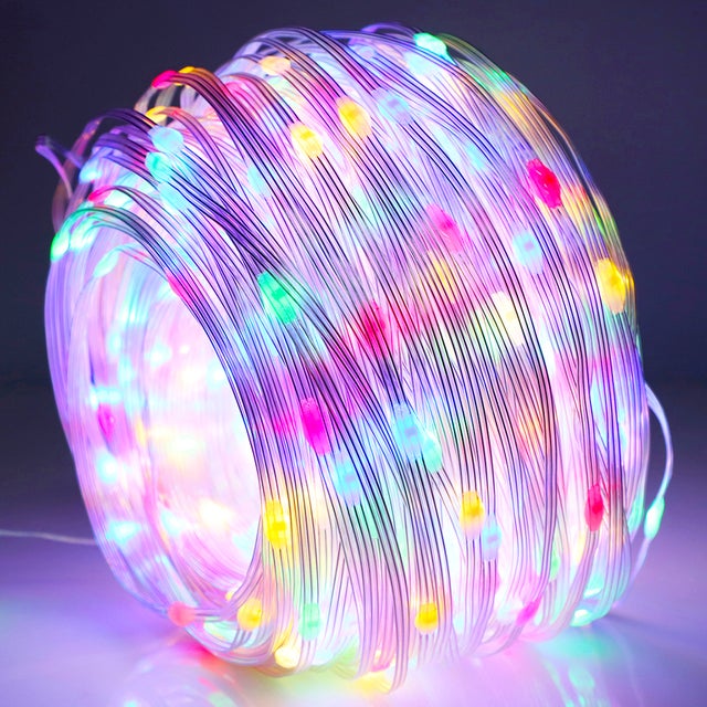 Catena Luminosa Natalizia, Catena Luminosa Festiva, Catena Luminosa Connessa Per Albero Di Natale Controllabile Tramite Smartphone Luci Decorative Per Uso Interno Ed Esterno 10 M 100 Led 86428746