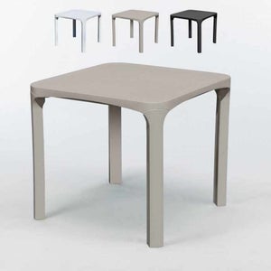 Tavolo Da Giardino Pieghevole 45, 5x38, 5x50cm Bianco