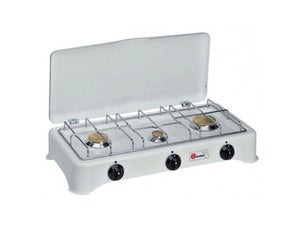 Fornello a gas GPL 3 fuochi VIGOR 98010-03 - La Ferramenta