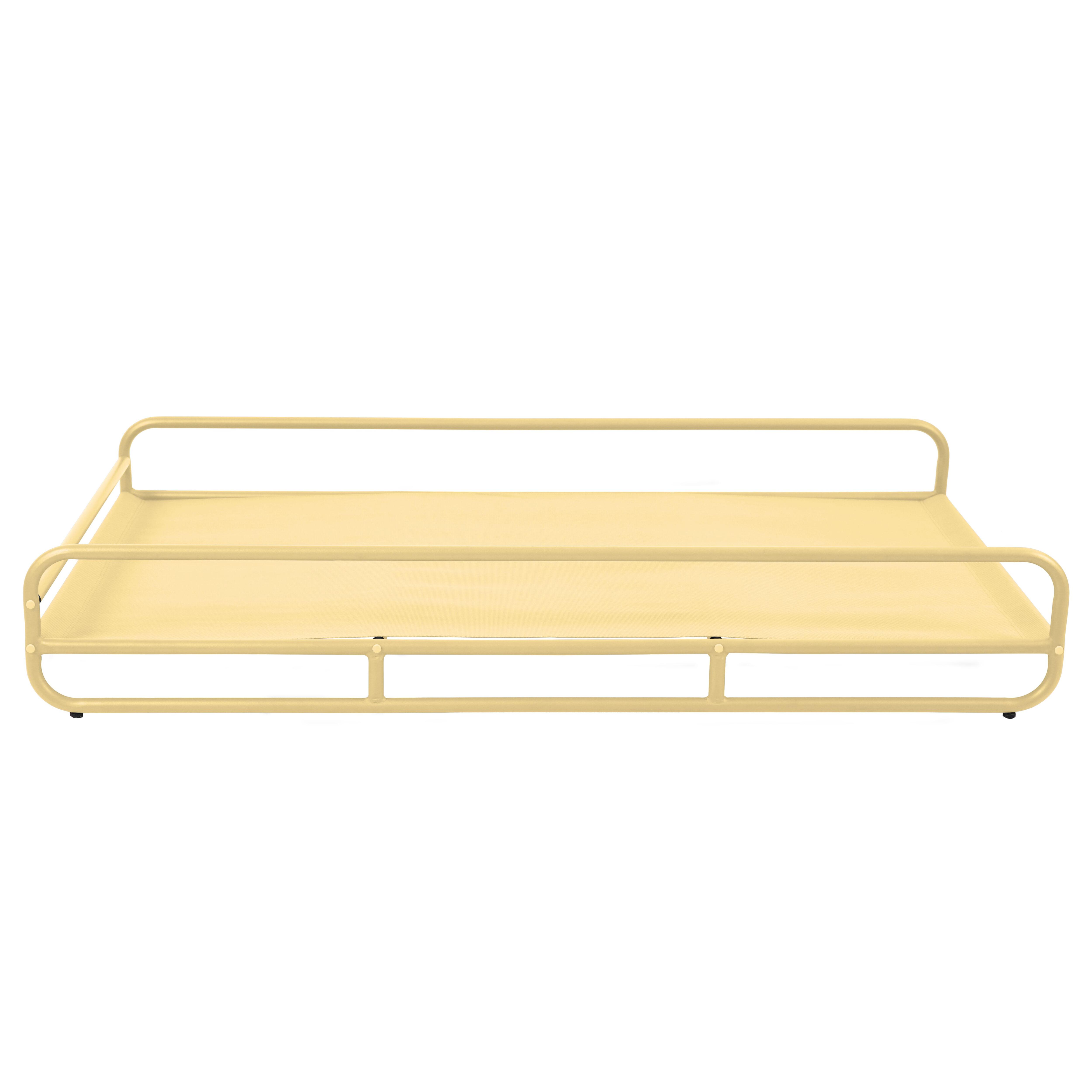 Oviala  Estructura Para Chaise Longue Modular De Jardín En Mixi Amarillo/Claro , Leroy Merlin