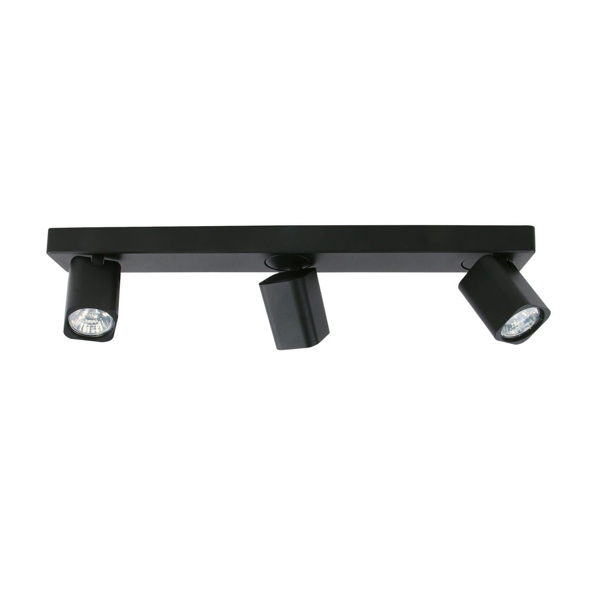 Lampa sufitowa wisząca Senova czarna 3xGU10x35W nowoczesna wym: 54 x 7 cm aluminium Italux