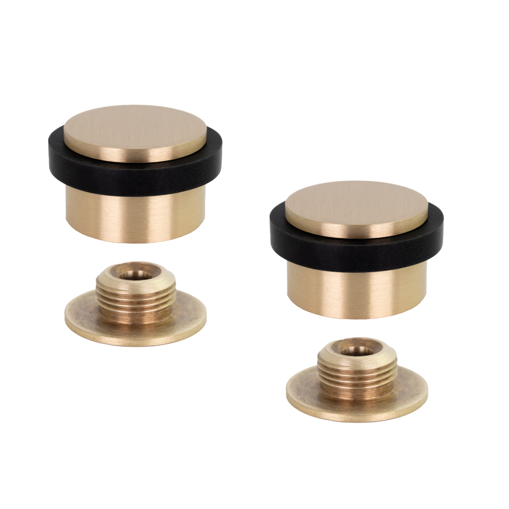 Lot de 2 butées de porte de 18 cm de long pour portes intérieures et
