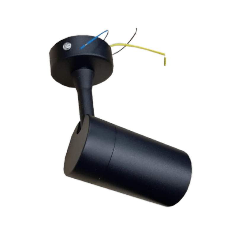 Spot LED en saillie 80° NOIR pour ampoule GU10 - SILAMP - 5