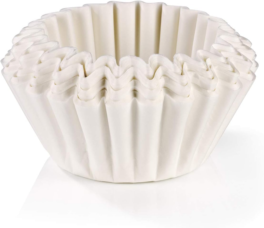 Małe oryginalne opakowanie 100 uniwersalnych worków filtracyjnych do koszyków filtracyjnych o neutralnym smaku | Filtr papierowy do ekspresów do kawy