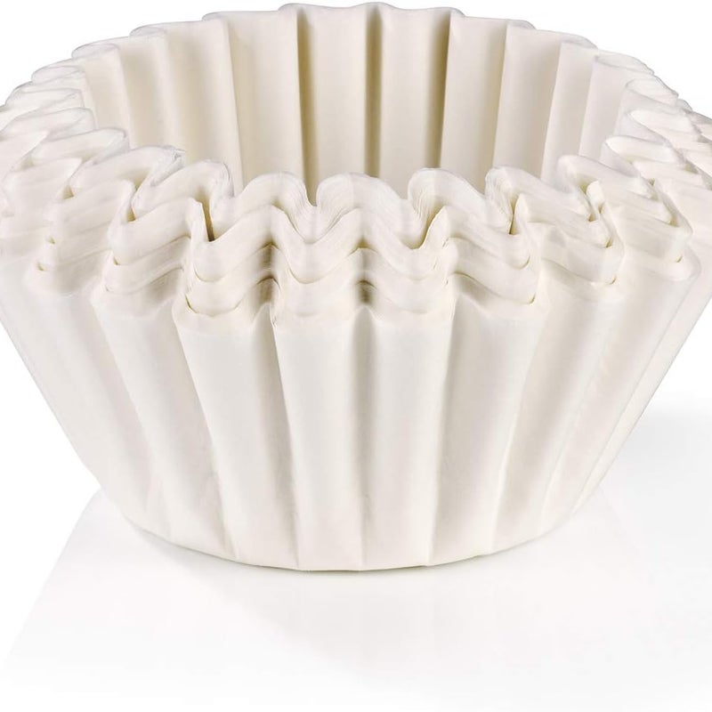 Małe oryginalne opakowanie 100 uniwersalnych worków filtracyjnych do koszyków filtracyjnych o neutralnym smaku | Filtr papierowy do ekspresów do kawy