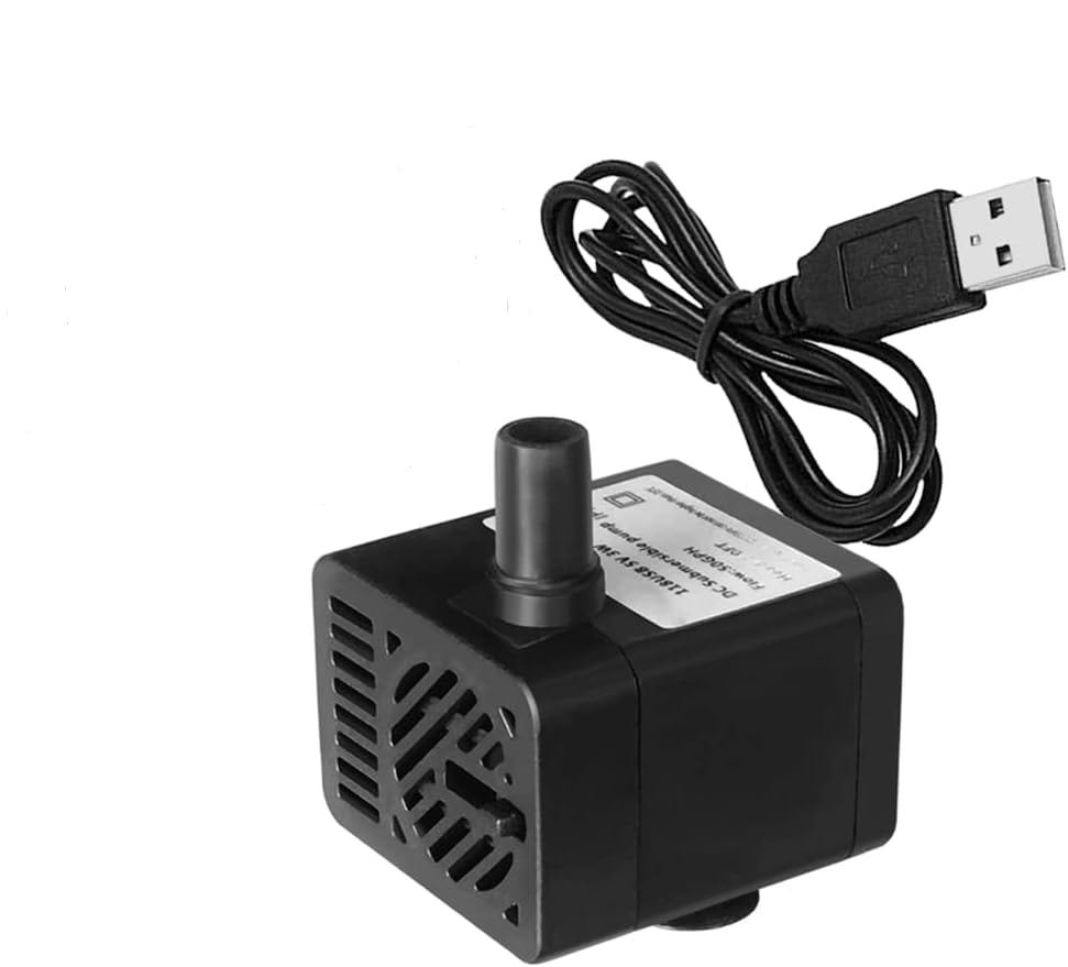 Pompa Per Fontana Sommergibile, Pompa Per Acqua Ultra Silenziosa Con Cavo Di Alimentazione Da 15 M 1 Ugello Adatta Per Acquari Vasche Per Pesci Statue E Idroponica 15 W 88998381 Pompa Per Fontana Sommergibile, Pompa Per Acqua Ultra Silenziosa Con Cavo Di Alimentazione Da 15 M 1 Ugello Adatta Per Acquari Vasche Per Pesci Statue E Idroponica 15 W 88998381