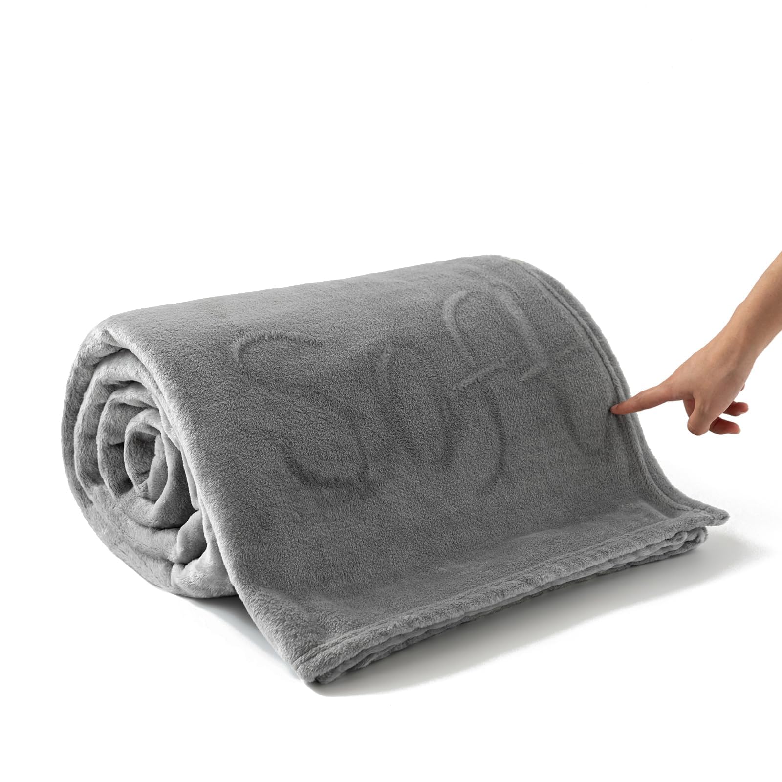 Good Nite Morbida coperta in pile, 230 x 270 cm, coperta per divano, morbida e grande, coperta per adulti, coperta calda, lavabile in lavatrice, color - 2