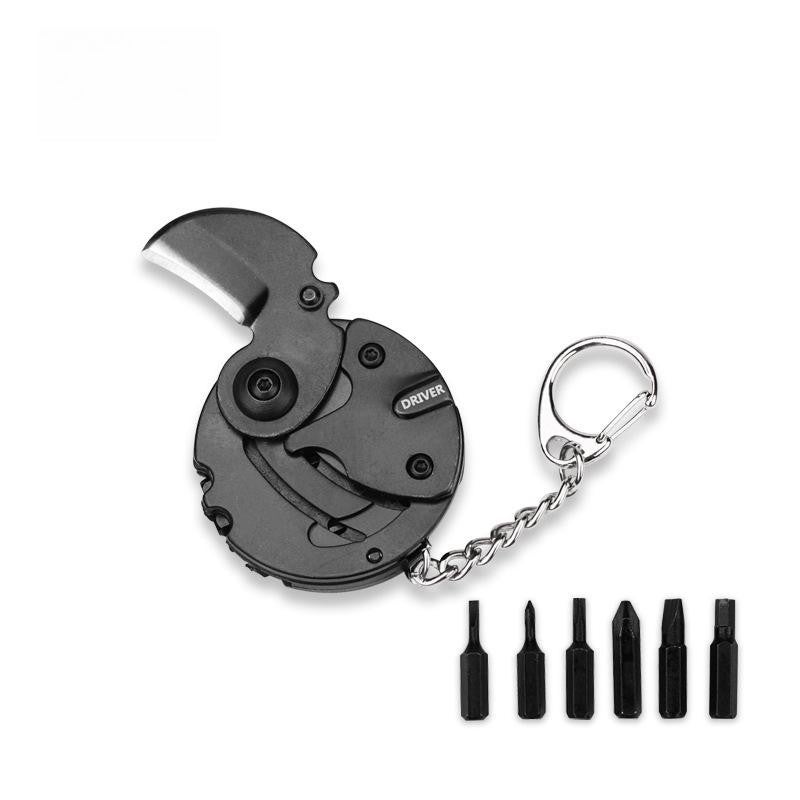 Utensile Multiuso 14 In 1 In Acciaio Inox Con Pinza E Coltello Pieghevole - Kit Multifunzione Con Custodia, Regalo Uomo Per Campeggio E Fai Da Te - 3