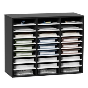 Alkove Scaffale Per Documenti 80x123x40 Cm – 3 Ripiani Aperti, Fino A 22kg Per Piano, Rivestimento Melaminico, Prodotto In Germania - 4
