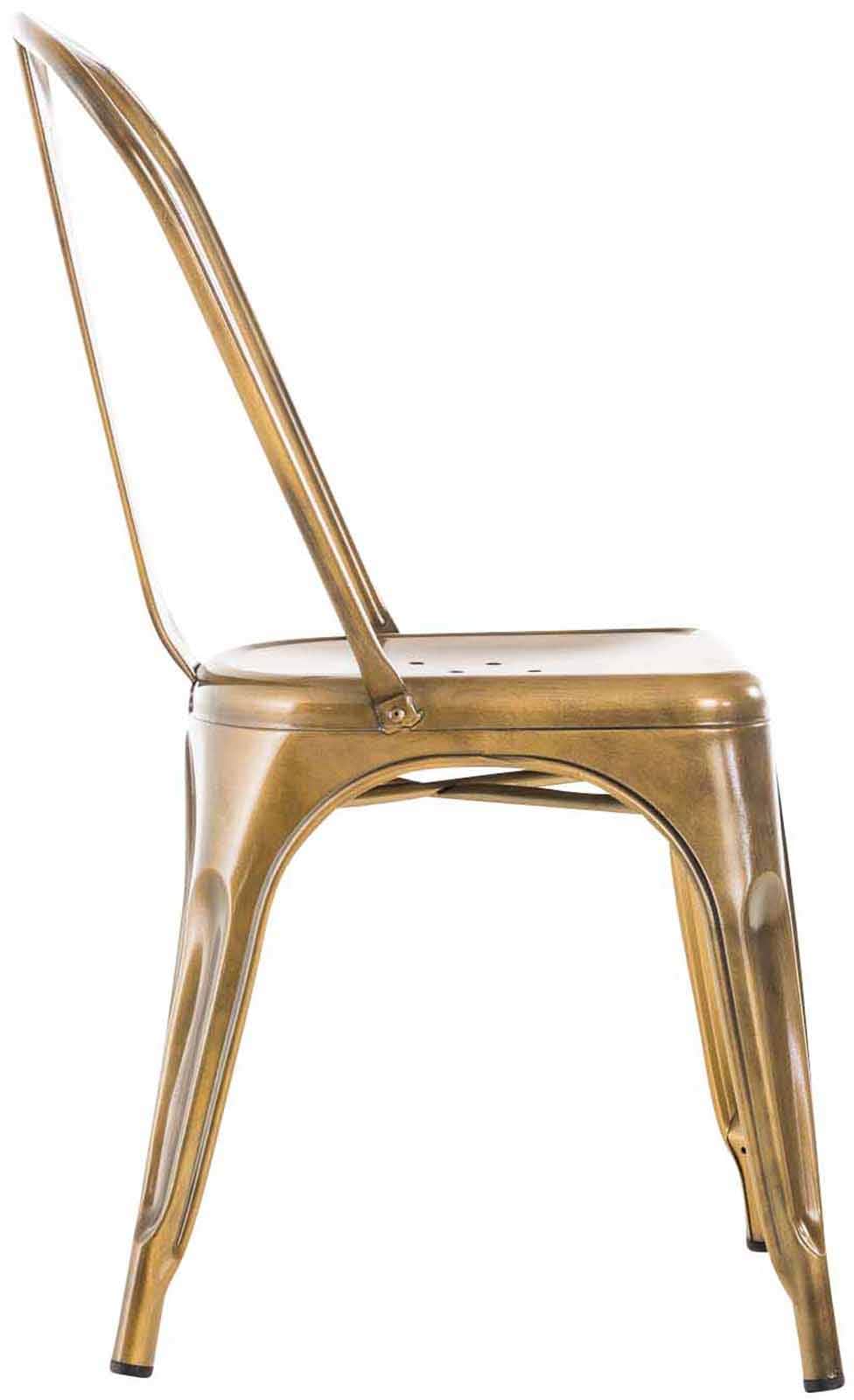 Set di 4 sedie Bénédicte dorate - 4