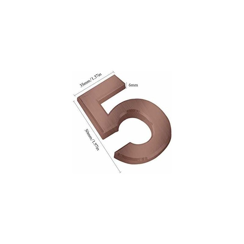 Numeri per scansie - Fogli A4 numero 6 adesivo