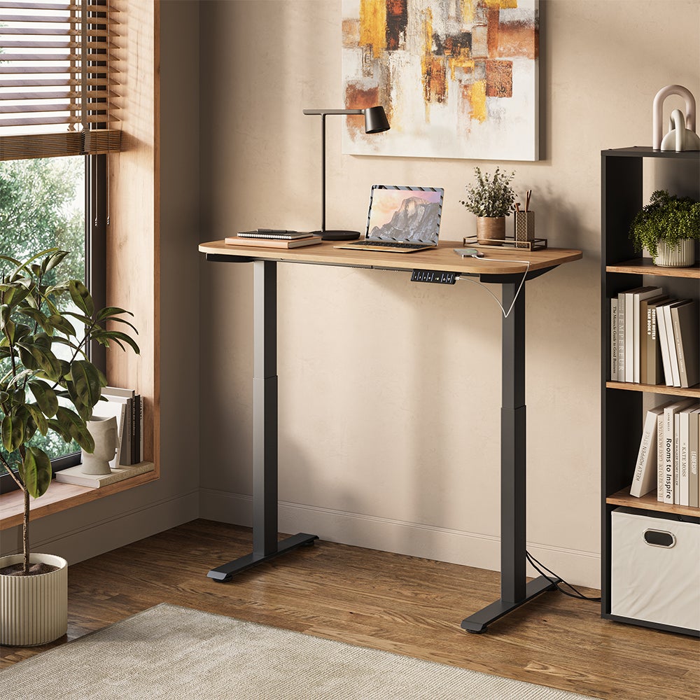 Vicco Biurko Elevate, Czarny/Rzemieślniczy, 120 x 60 cm 2 silniki - 7