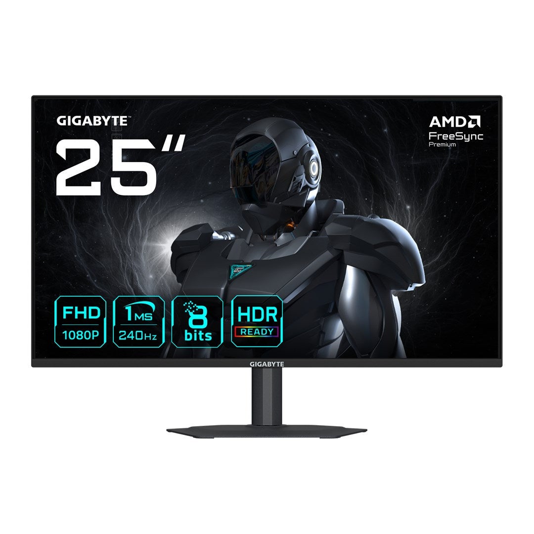 Gigabyte G25f2a Monitor 24,5 Fhd 240Hz 1Ms Freesync Premium Hdr Oscuras/Azul , Leroy Merlin