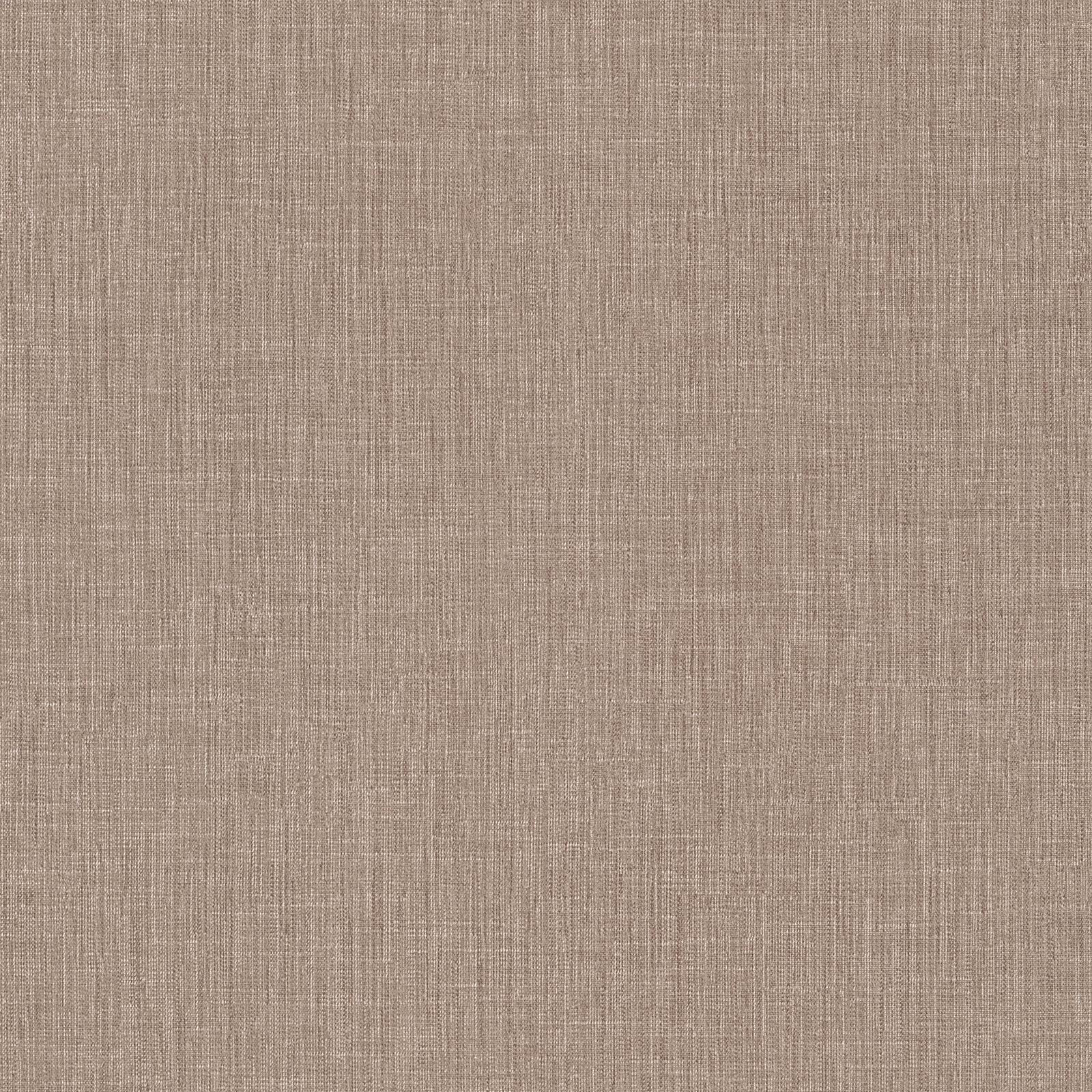 Papel pintado liso efecto lino beige - 53 cm x 10,05 m - livingwalls