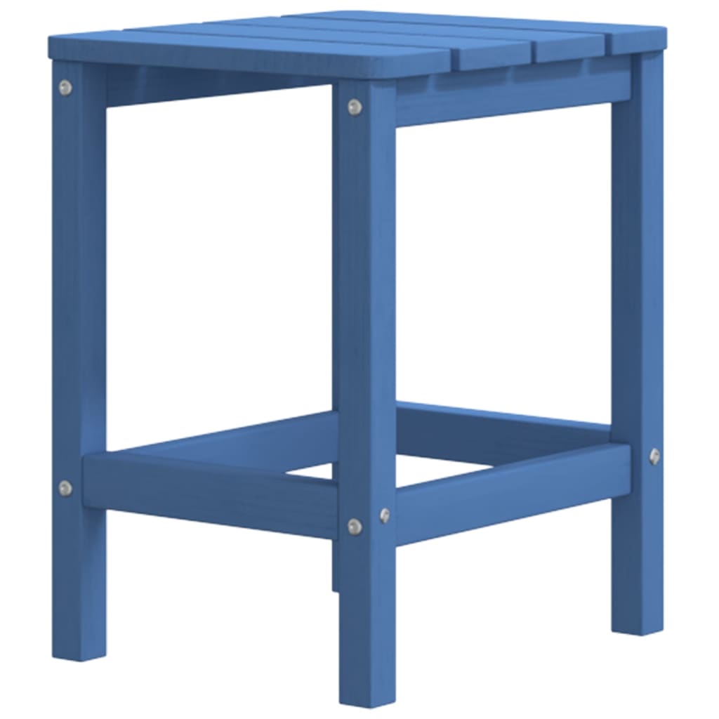 VidaXL Tavolino Da Giardino Adirondack Marrone HDPE 38x38x46 Cm - Resistente Alle Intemperie E Bassa Manutenzione - 2