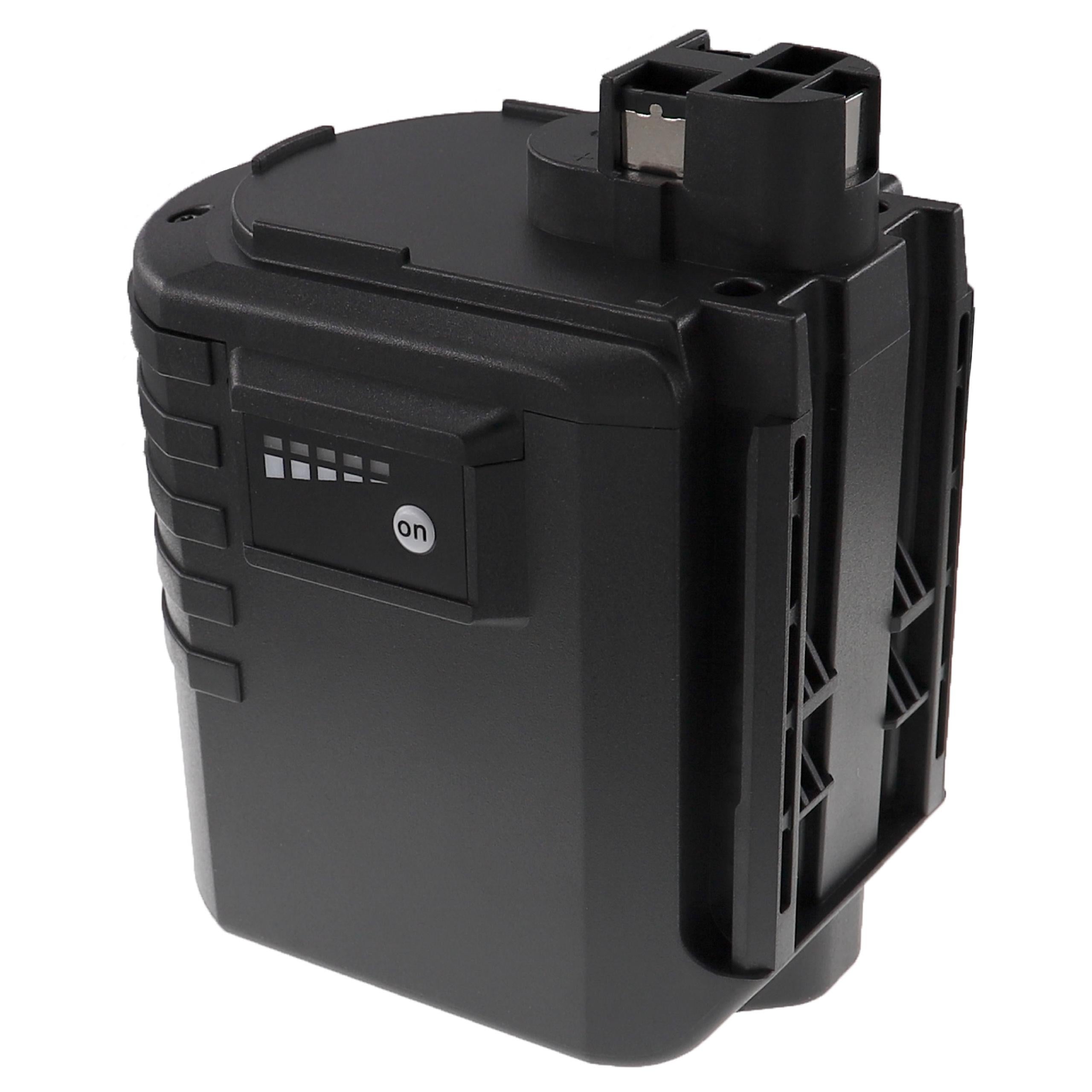 EXTENSILO Batterie remplacement pour Bosch 2607335097, 2607335098, 2607335163, 2 607 335 097 pour outil électrique (3300 mAh, NiMH, 24 V) - 6