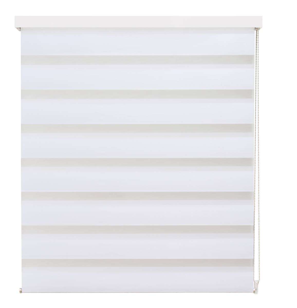 Store Enrouleur Jour&Nuit Tamisant Intensions Exclusive Uni Luxe Blanc 90x160cm - 2