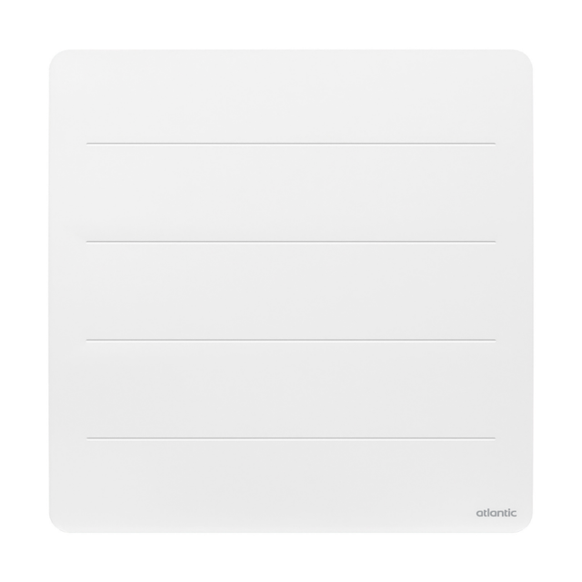 Radiateur connecté Nirvana Neo horizontal 1000W blanc - ATLANTIC - 529916