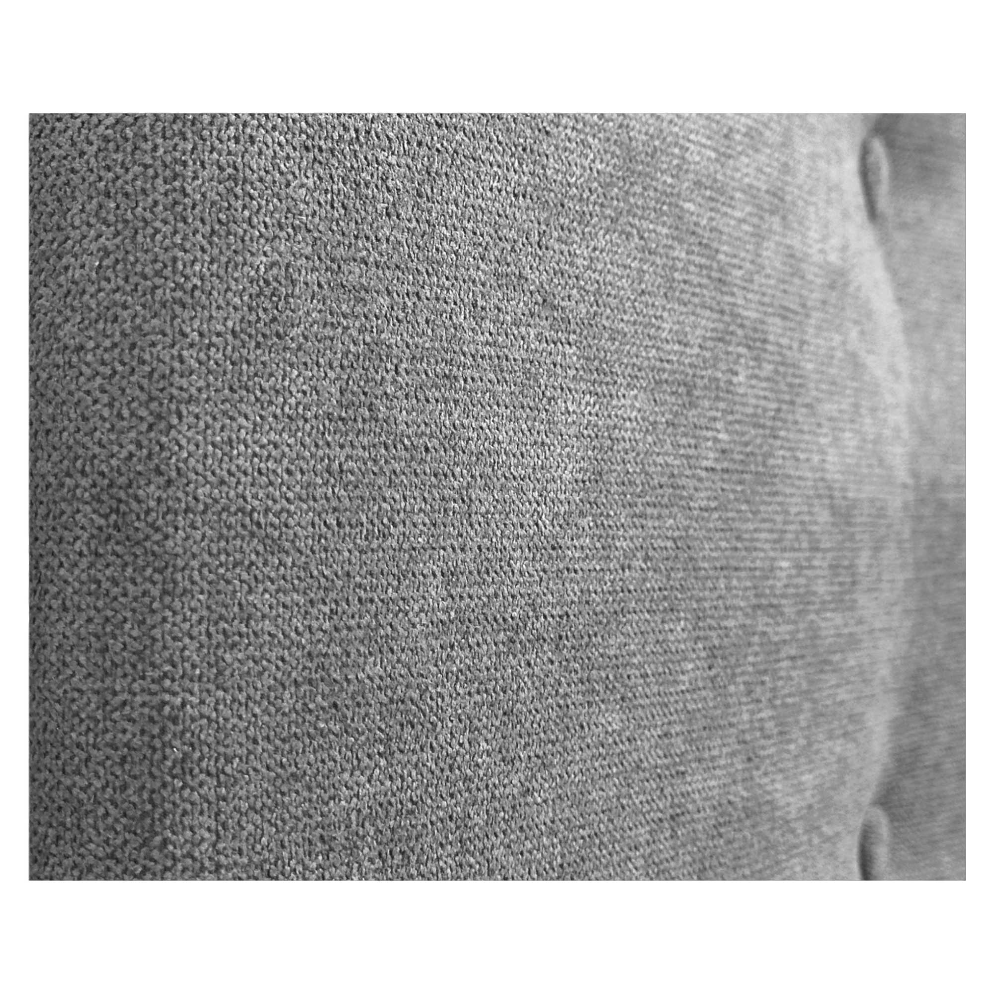 DHOME Cabecero de Tela AQUALINE Pro con 2 hileras de Botones Cabezal tapizado Cama Lujo (Gris, 95cm) - 2