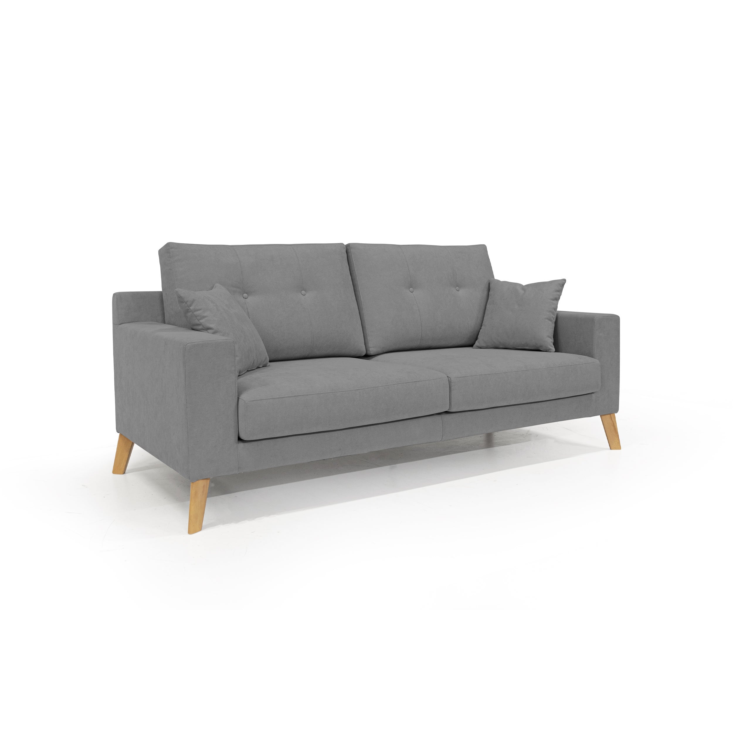 Danish Canape Moderne En Tissu Doux Impermeable Noir