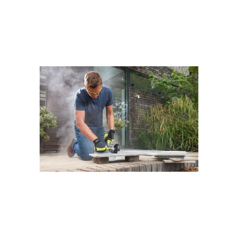 Meuleuse d'angle RYOBI 18V One+ R18AG-140S - Batterie Lithium-ion 4.0 Ah - Chargeur - 3