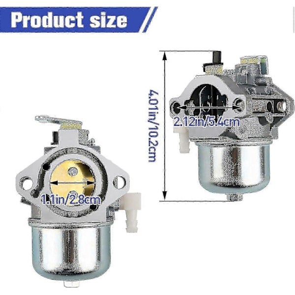 Carburateur Briggs & Stratton Walbro LMT 5-4993 - Remplacement pour moteur de générateur de tracteur 19G412 19E412 192432 192402{HW} - 2