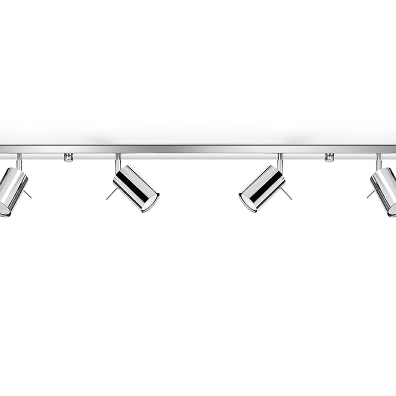 Reflektor sufitowy spot natynkowy Ring listwa chromowany 6xGU10x40W wym: 117 x 16 cm metal Sollux Lighting