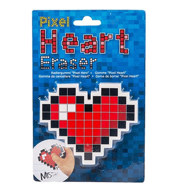 Cancellatore a cuore di pixel gigante - 3