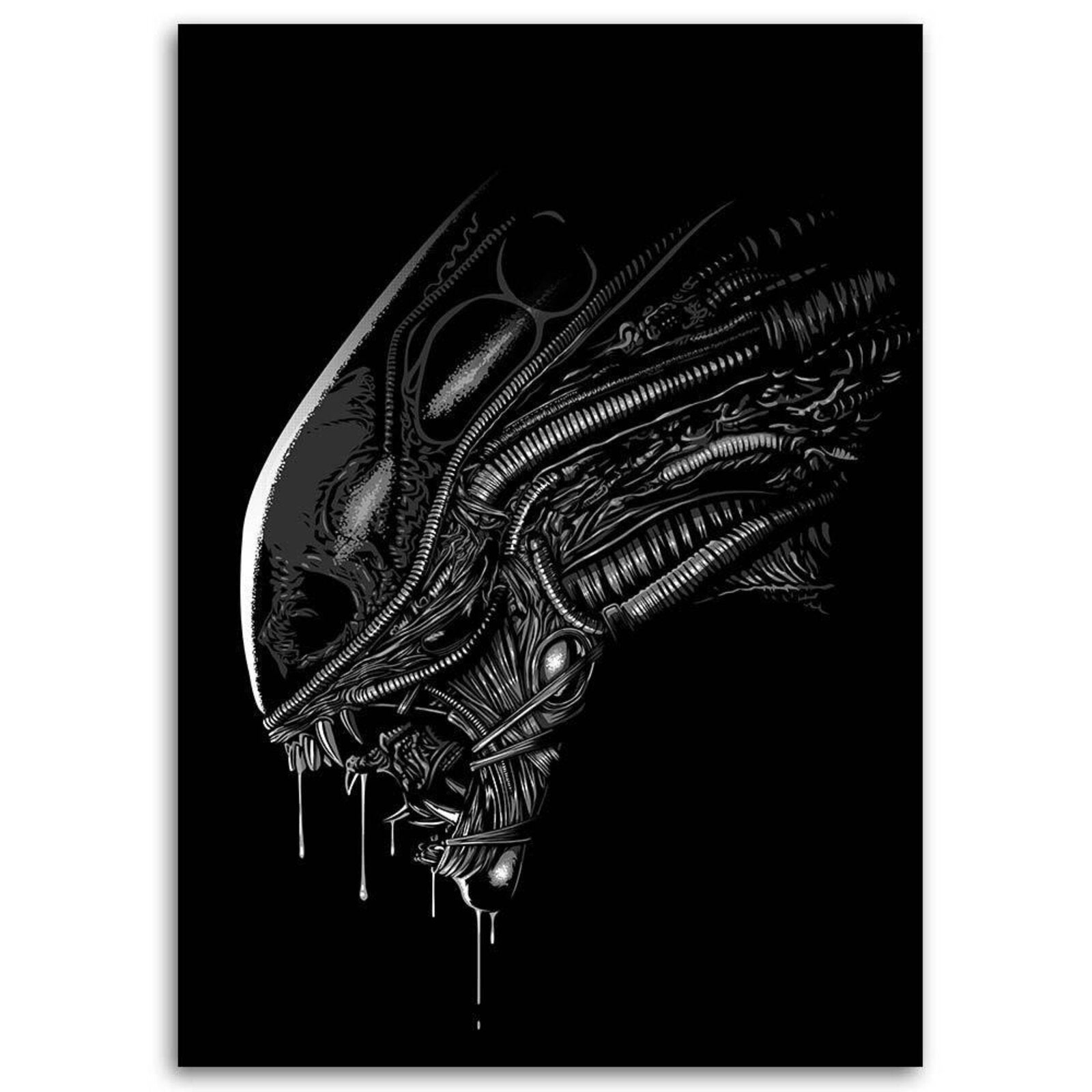 Tableau Alien Xenomorphe II - 50 x 70 cm - 2