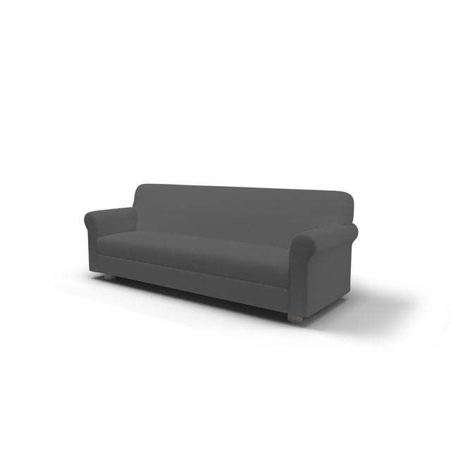 Copridivano Dahlia Grigio Scuro 3 posti